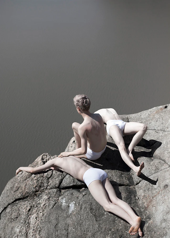 Narcissus Dreams with Kyle, 2017, The Skinny Type - collaboration with Cesar Brodermann